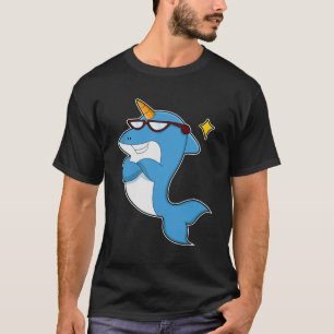 Dolphin as Unicorn with Glasses.PNG T-Shirt