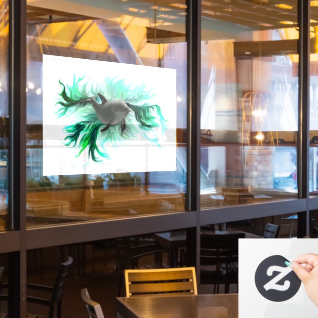 Dolphin Baby (Restaurant Window)