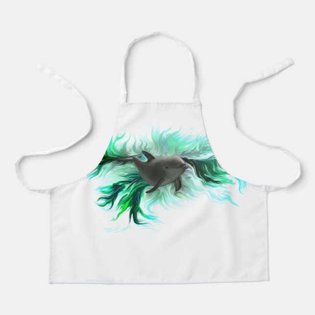 Dolphin Baby Apron (Front)