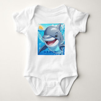 Dolphin Baby Bodysuit