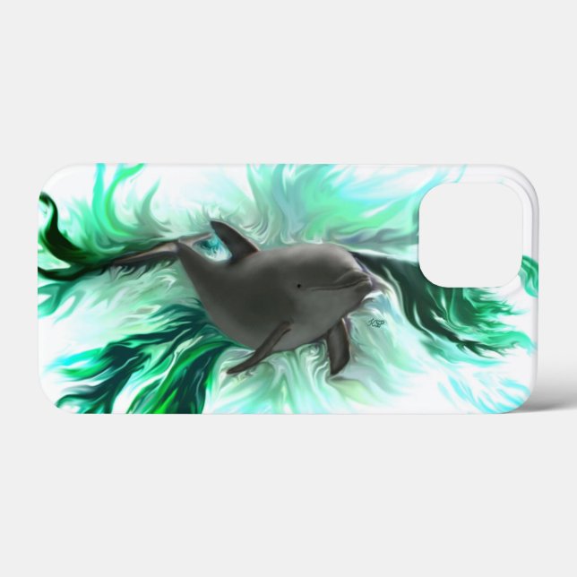 Dolphin Baby Case-Mate iPhone Case (Back (Horizontal))