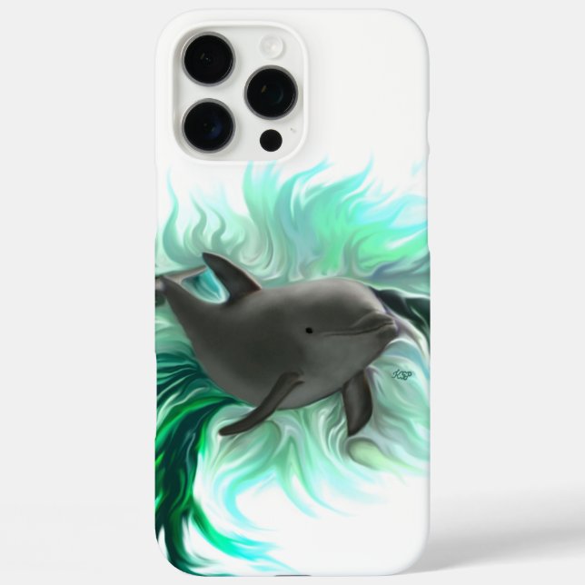 Dolphin Baby Case-Mate iPhone Case (Back)