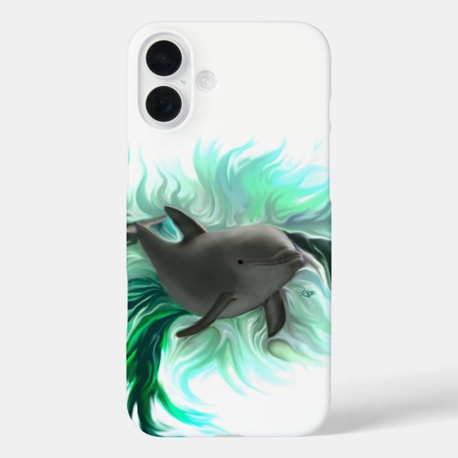 Dolphin Baby Case-Mate iPhone Case (Back)