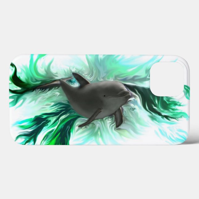 Dolphin Baby Case-Mate iPhone Case (Back (Horizontal))