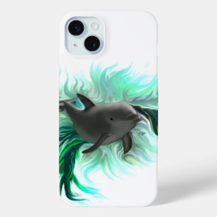 Dolphin Baby iPhone 15 Mini Case
