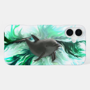 Dolphin Baby iPhone 16 Plus Case