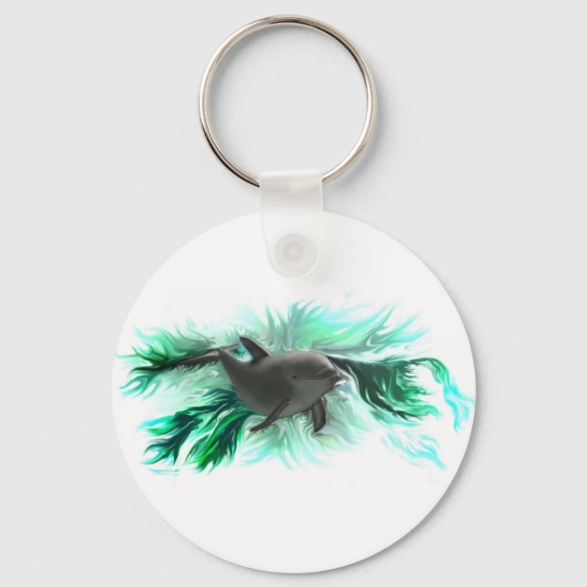 Dolphin Baby Key Ring (Front)