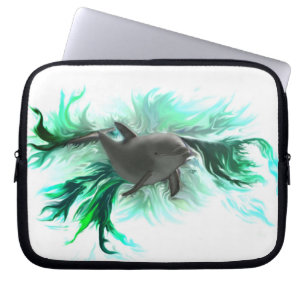 Dolphin Baby Laptop Sleeve