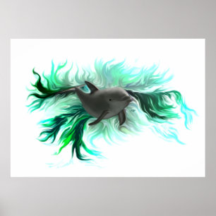 Dolphin Baby  Poster