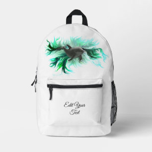 Dolphin Baby Printed Backpack