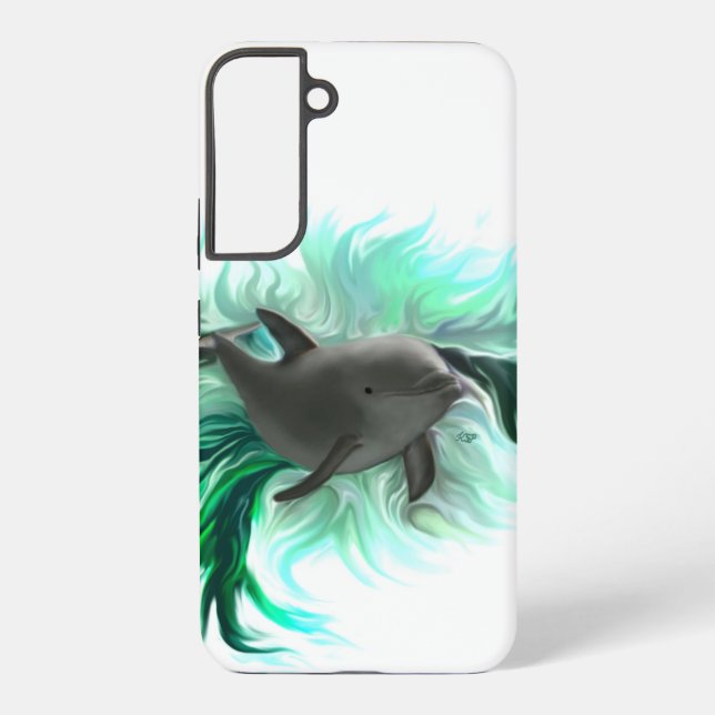 Dolphin Baby Samsung Galaxy S22+ Case (Back)
