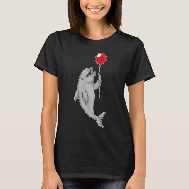 Dolphin Balloon T-Shirt (Front)