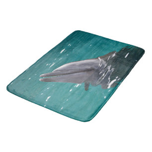 Dolphin, Beach Bath, Cabin, Home Rug or Mat