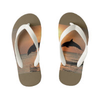 Dolphin Beach Flip Flops, Kids