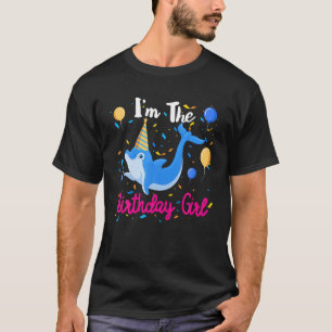 Dolphin Birthday Party Girl Gift For Her T-Shirt