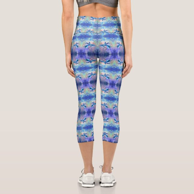 Dolphin Capri Leggings (Back)
