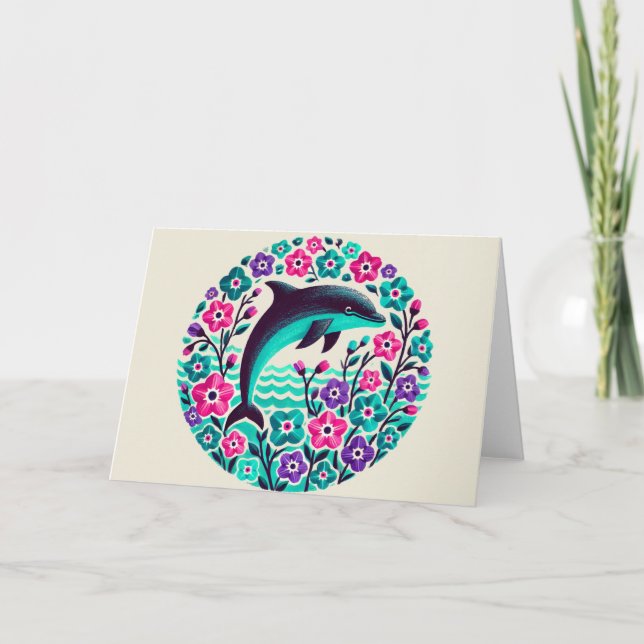 Dolphin                                            card (Front)