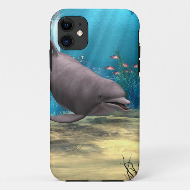 Dolphin Case-Mate iPhone Case (Back)