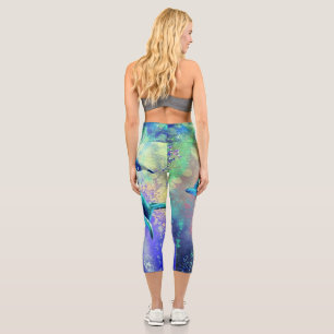 Dolphin Couple - Beautiful - Capri Leggings