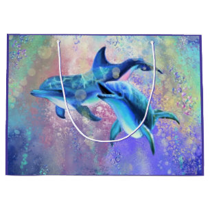 Dolphin Couple Gift Bag