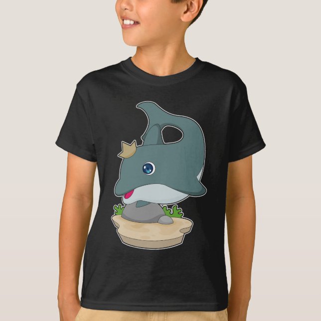 Dolphin Crown T-Shirt (Front)