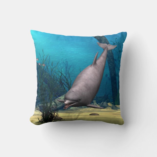 Dolphin Cushion (Front)