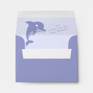 Dolphin Cute Kid's Envelope