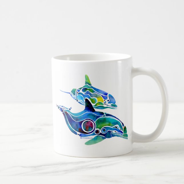 Dolphin Dance Coffee Mug (Right)