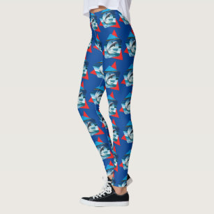 Dolphin Dancing On The Waves, Leggings