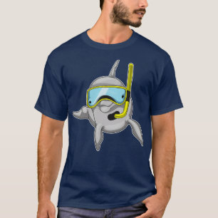 Dolphin Diver Snorkel T-Shirt