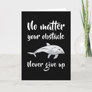 Dolphin Dolphins Animal Ocean Sea Fish Funny Gift Card