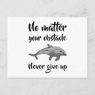 Dolphin Dolphins Animal Ocean Sea Fish Gift Idea Postcard