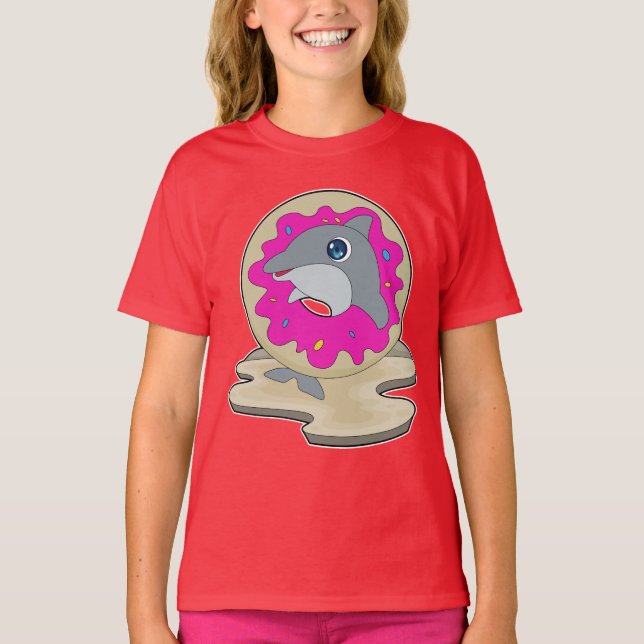 Dolphin Donut T-Shirt (Front)