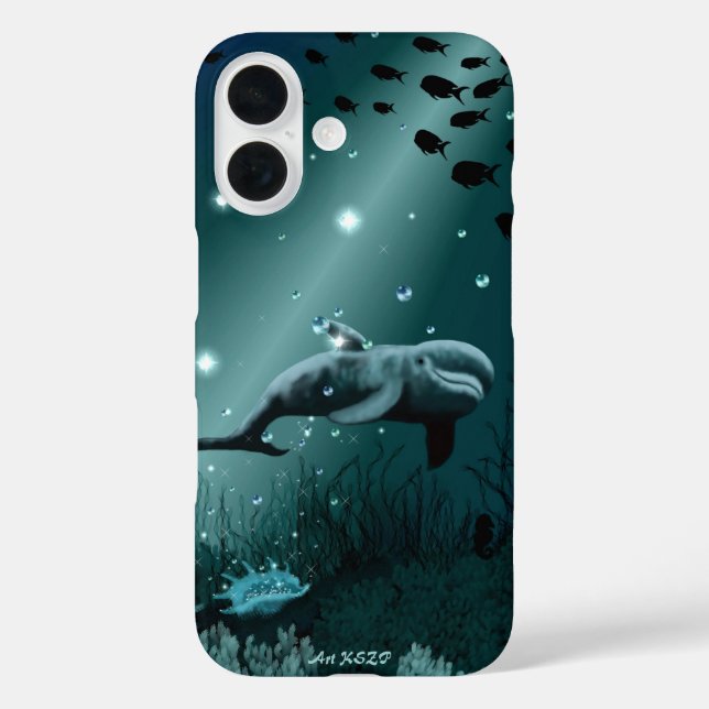 Dolphin Dream Case-Mate iPhone Case (Back)