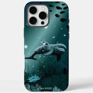 Dolphin Dream iPhone 16 Pro Max Case