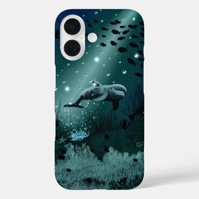 Dolphin Dream Case-Mate iPhone Case (Back)