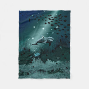 Dolphin Dream Fleece Blanket