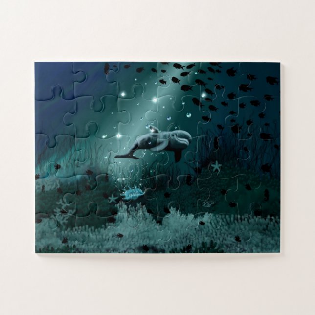 Dolphin Dream Jigsaw Puzzle (Horizontal)