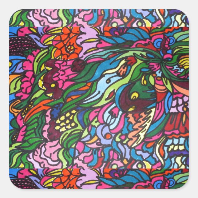 dolphin dream Sticker (Front)