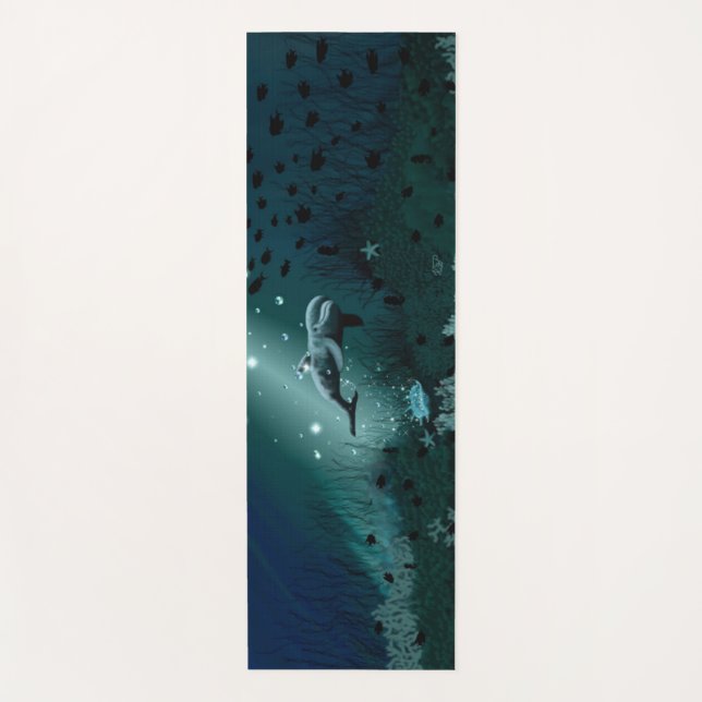 Dolphin Dream Yoga Mat (Front)