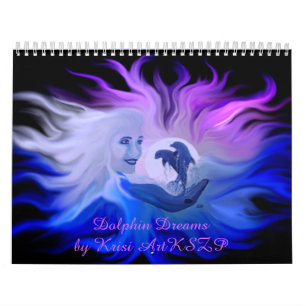 Dolphin Dreams by Krisi ArtKSZP Calendar