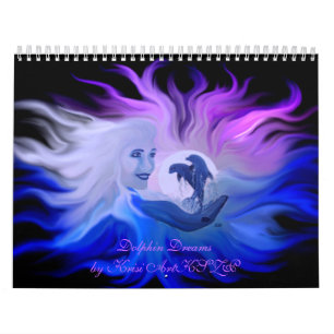 Dolphin Dreams by Krisi ArtKSZP Calendar