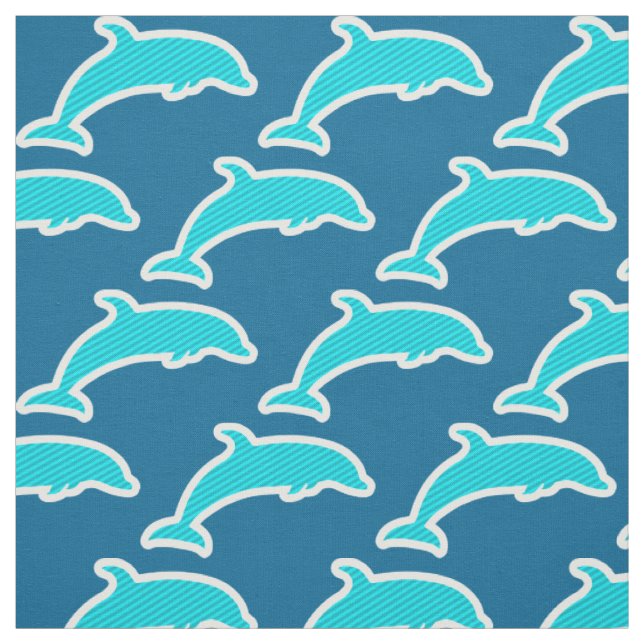 Dolphin Fabric (Swatch)