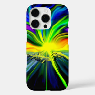 Dolphin Family in the Sunshine iPhone 16 Pro Case