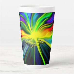 Dolphin Family in the Sunshine Latte Mug