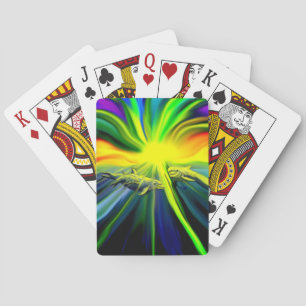 Dolphin Family in the Sunshine Playing Cards