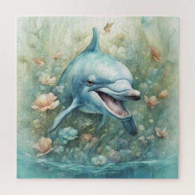 Dolphin Fantasy 1 Jigsaw Puzzle (Vertical)
