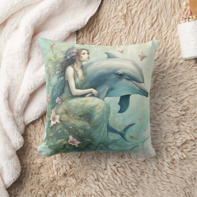 Dolphin Fantasy 2 Cushion (Blanket)