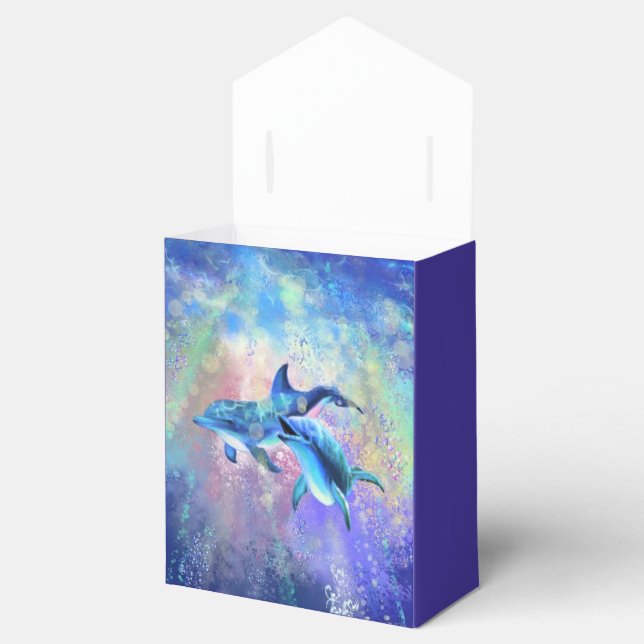 Dolphin Favour Boxes (Opened)