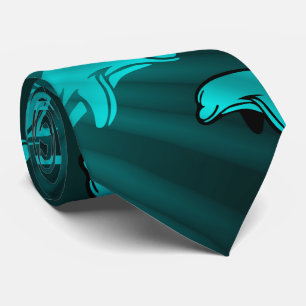 dolphin, fish, nature, aquatic, design, beautiful, tie